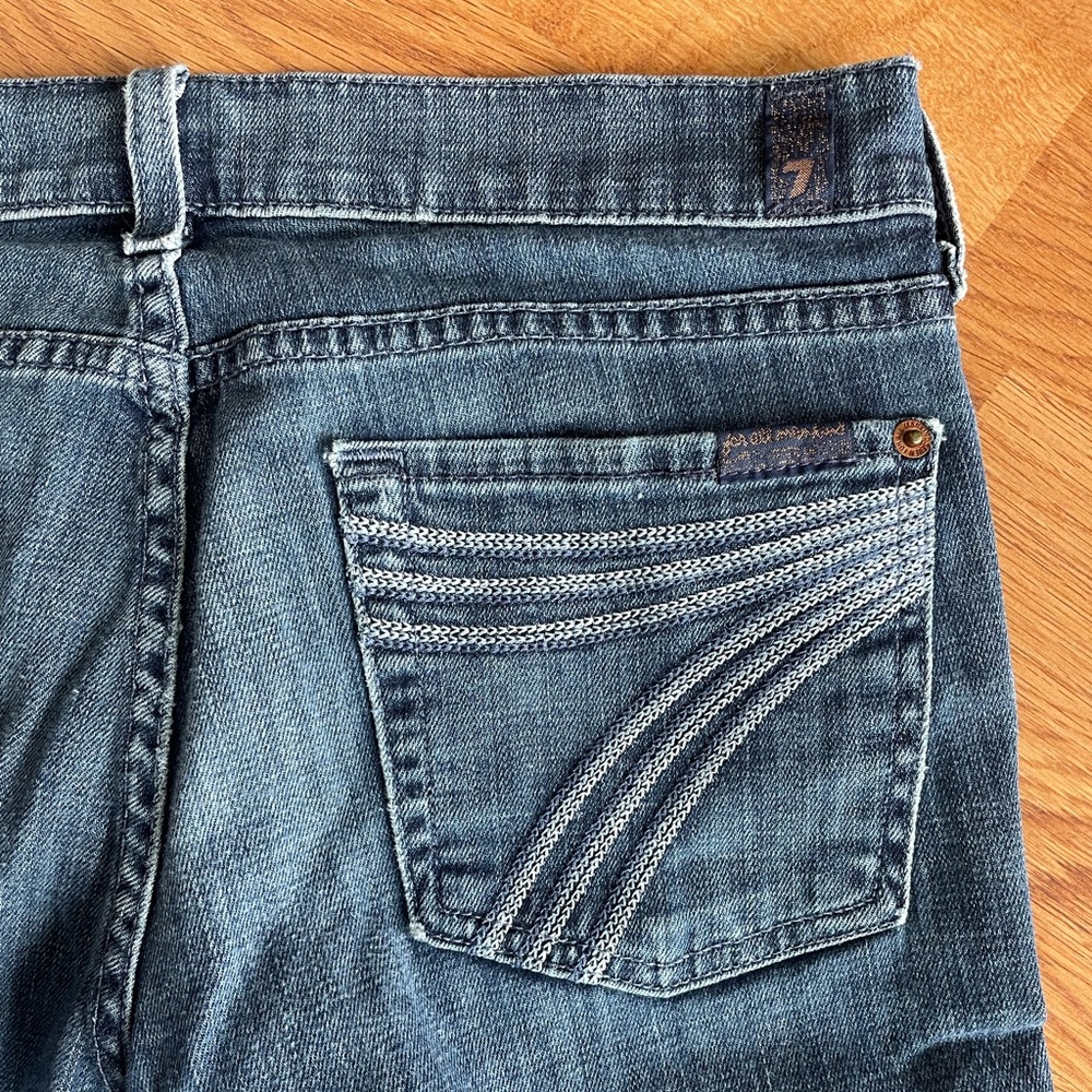 7 for all Mankind Seven for all Mankind Dojo Jeans Capri Capris Cropped Jeans